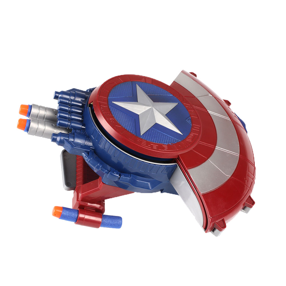 Super Hero Alliance Avenger Captain America Shield Soft Bullet Toy for ...