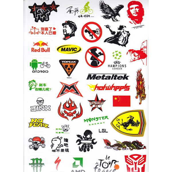 mountain trek bike frame decals fashion good quali