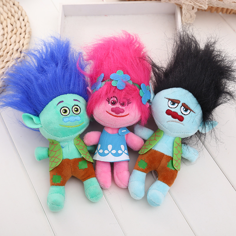 Cute Trolls Plush Toys Dream Works Stuffed Cartoon Dolls Kids Children ...